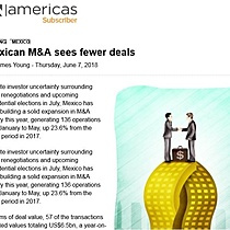 MexicanM&Aseesfewerdeals